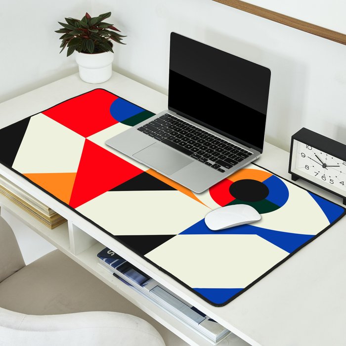 Modern Geometrics Desk Mat Gallery Image 2