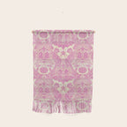 Gothic Halloween Damask - primrose and cream  Wall Hanging Gallery Image 1