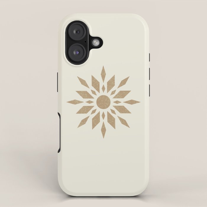 Sunburst Retro - Gold iPhone Case Gallery Image 1