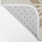 Sunburst Retro - Gold Bath Mat Gallery Image 2