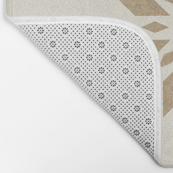 Sunburst Retro - Gold Bath Mat Gallery Image 2