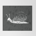 Slow down Throw Blanket Gallery Image 2