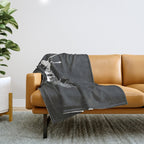Slow down Throw Blanket Gallery Image 1