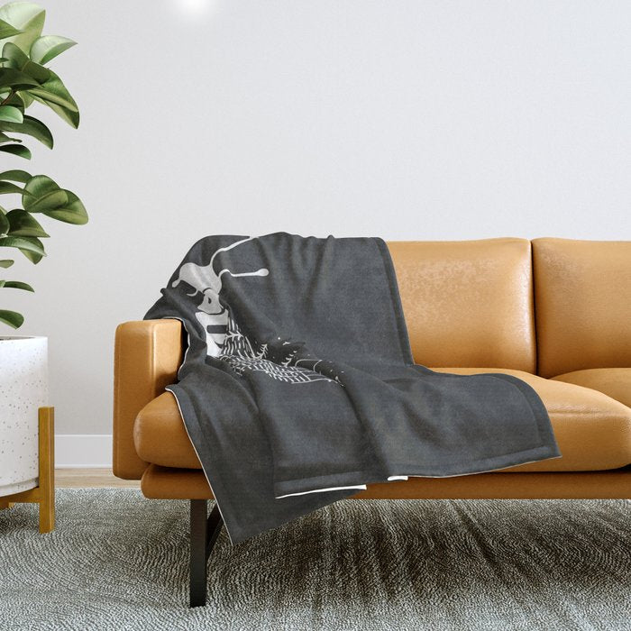 Slow down Throw Blanket Gallery Image 1