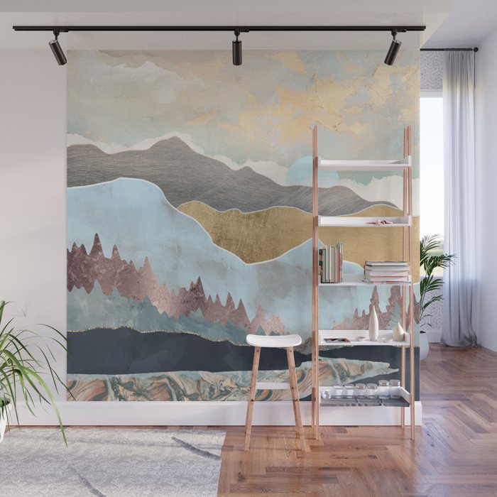 Winter Light Wall Mural Gallery Image 1