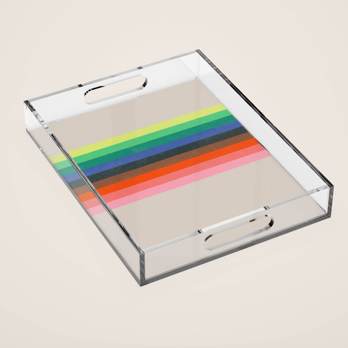 colorfields 4 Acrylic Tray Gallery Image 1