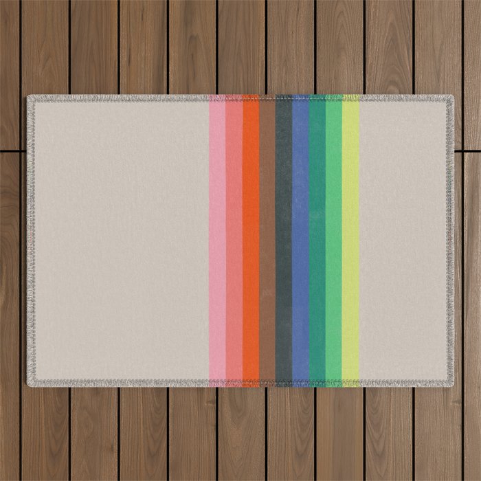 colorfields 4 Outdoor Rug Gallery Image 1