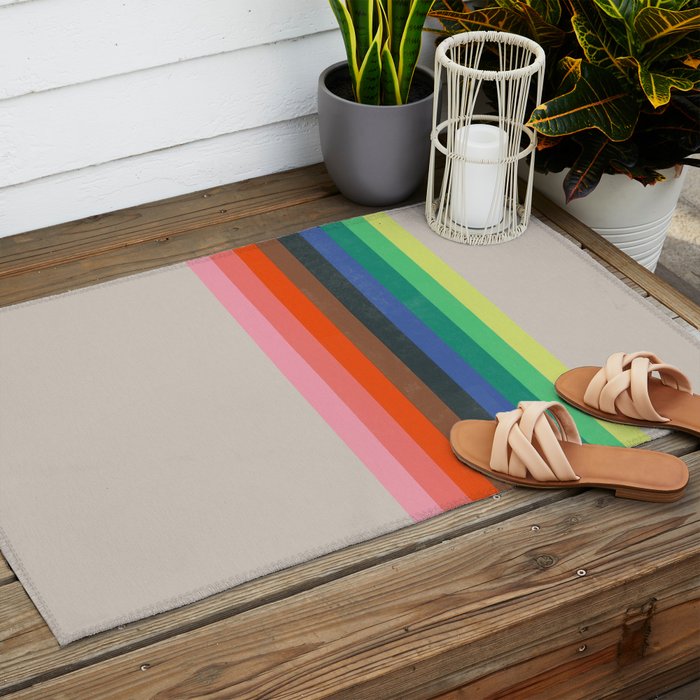 colorfields 4 Outdoor Rug Gallery Image 2