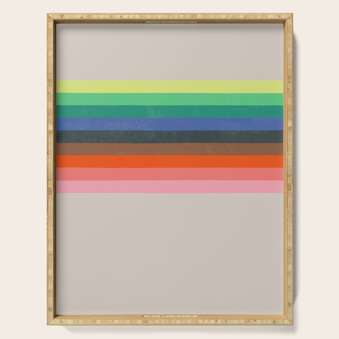 colorfields 4 Serving Tray Gallery Image 1