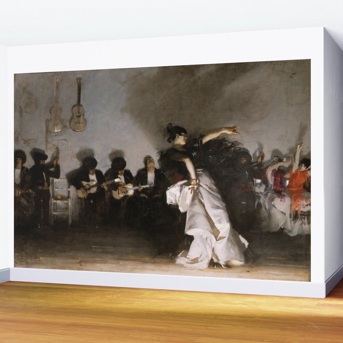 John Singer Sargent - El Jaleo Wall Mural Gallery Image 2