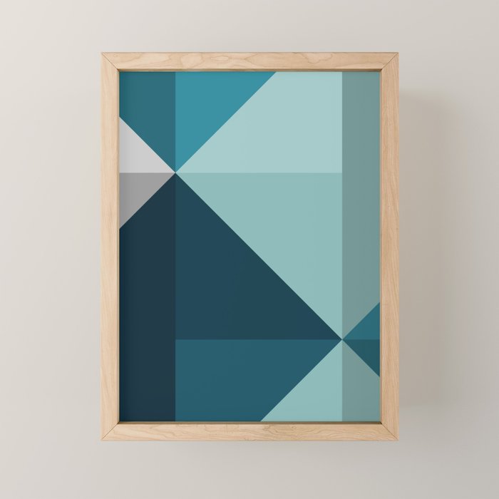Geometric 1701 Mini Art Print Gallery Image 1