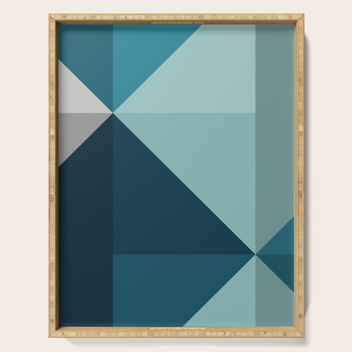 Geometric 1701 Serving Tray Gallery Image 1