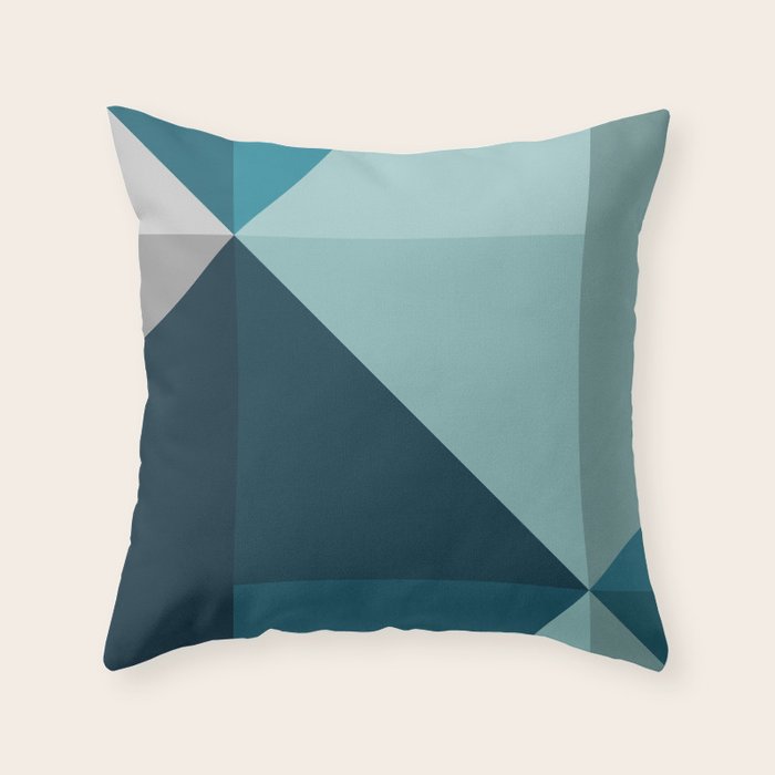 Geometric 1701 Throw Pillow Gallery Image 6