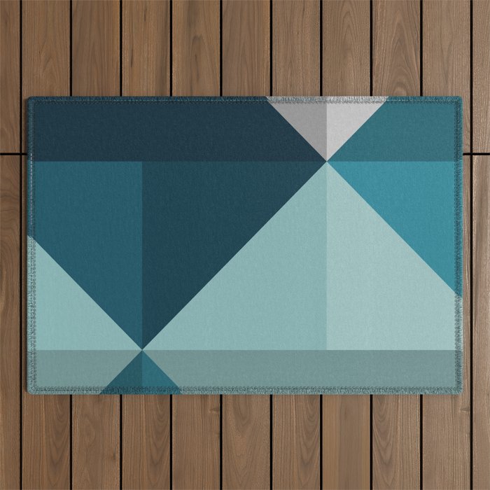 Geometric 1701 Outdoor Rug Gallery Image 1