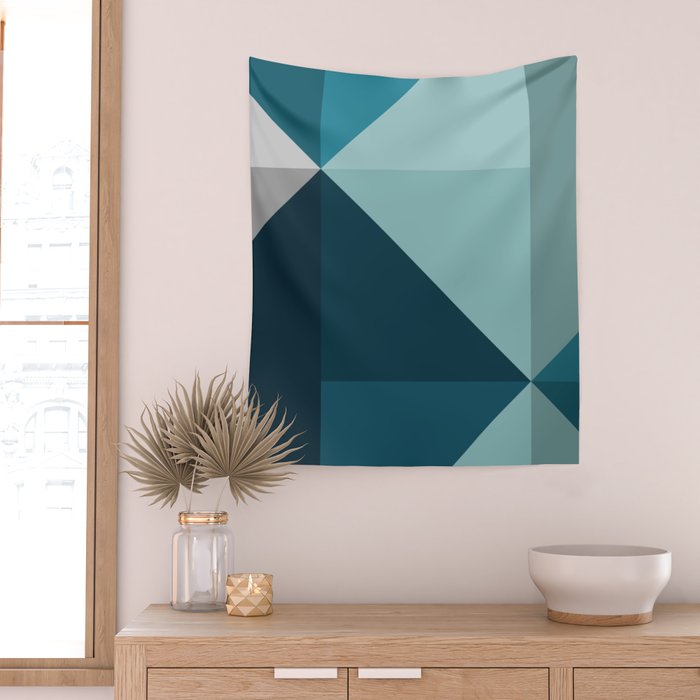 Geometric 1701 Wall Tapestry Gallery Image 2