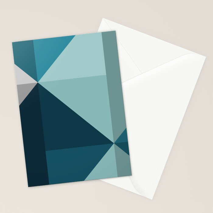Geometric 1701 Stationery Card Gallery Image 2