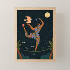 Balance in the Night  Mini Art Print Gallery Image 1