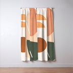 Minimal Abstract Shapes 14 Window Curtain Gallery Image 3