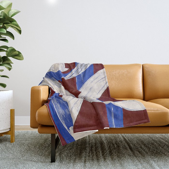 Bound in Flow Throw Blanket Gallery Image 1