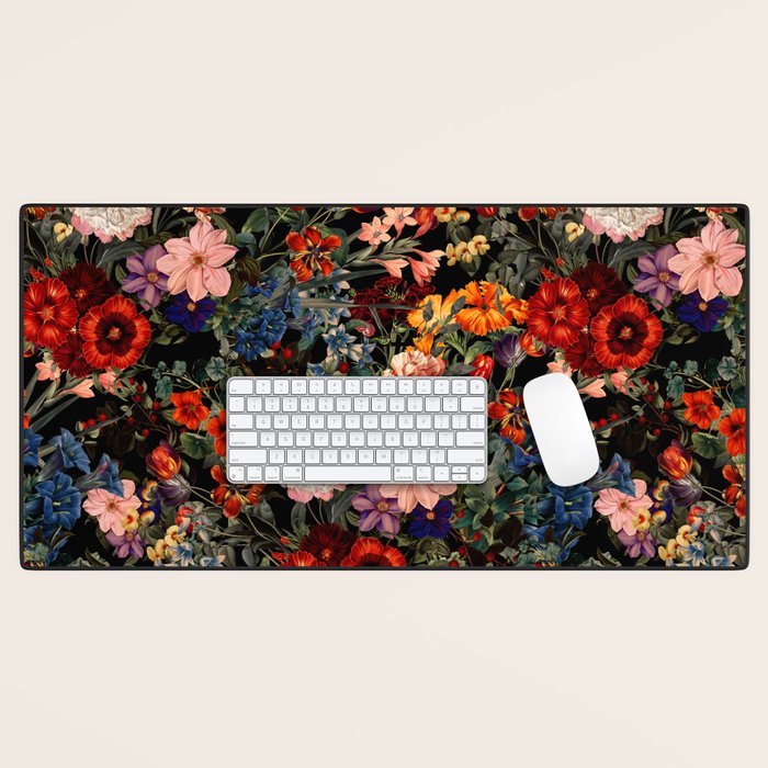 Exotic Night Garden Desk Mat Gallery Image 1