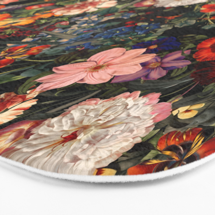Exotic Night Garden Bath Mat Gallery Image 3