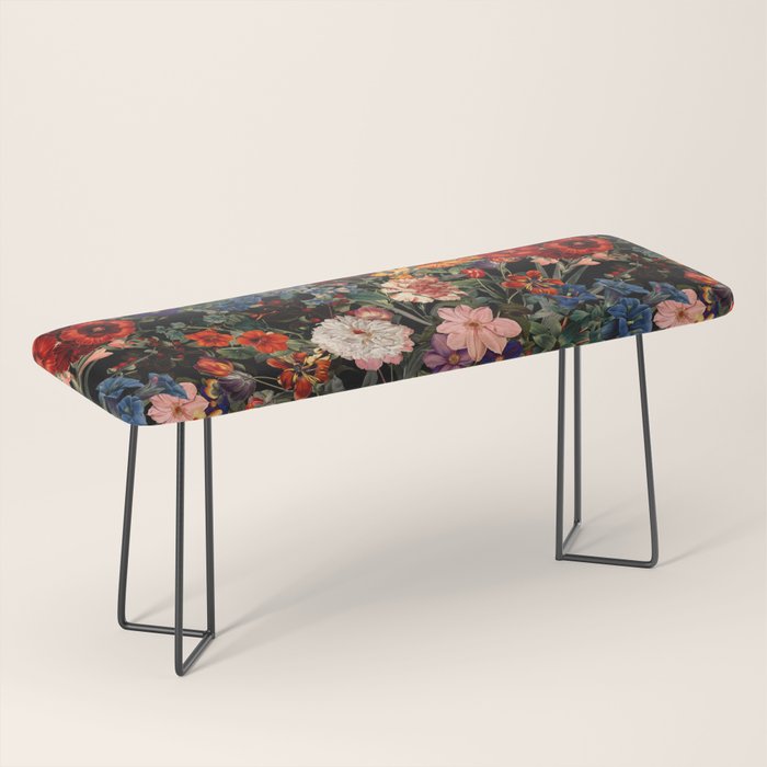 Exotic Night Garden Bench Gallery Image 1