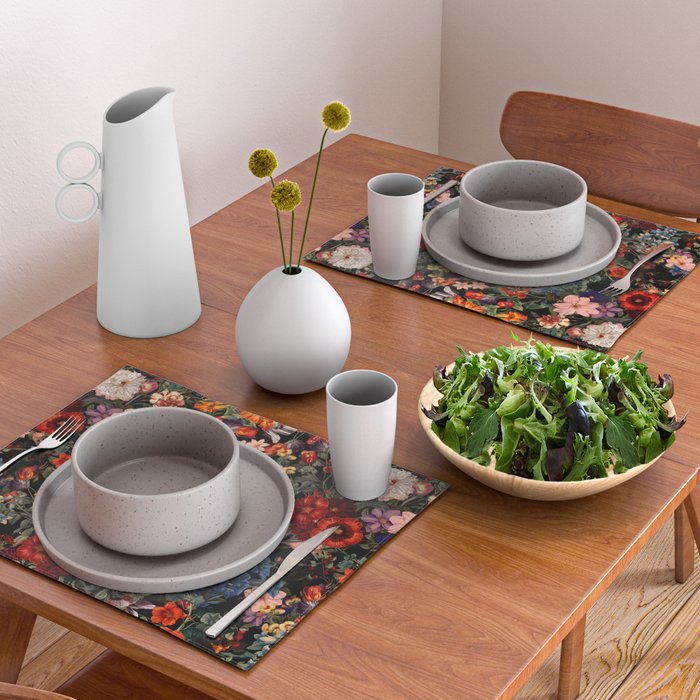 Exotic Night Garden Placemat Gallery Image 2