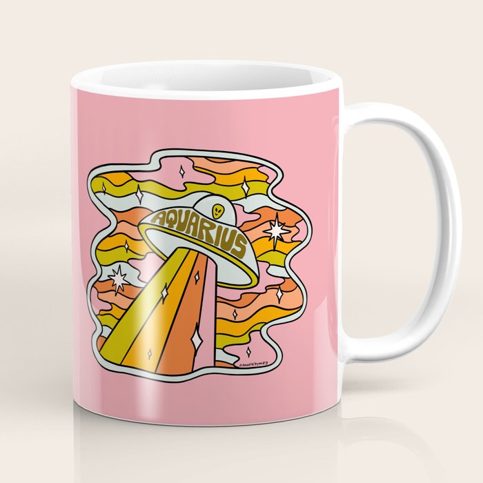 Aquarius UFO Coffee Mug Gallery Image 1