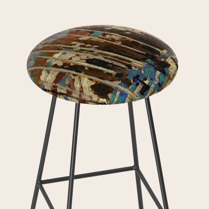 Tom Thomson March 1916 Canadian Landscape Artist Stool Gallery Image 2