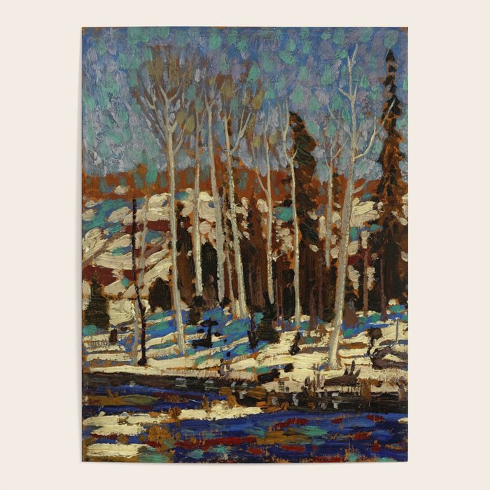 Tom Thomson March 1916 Canadian Landscape Artist Poster Gallery Image 4