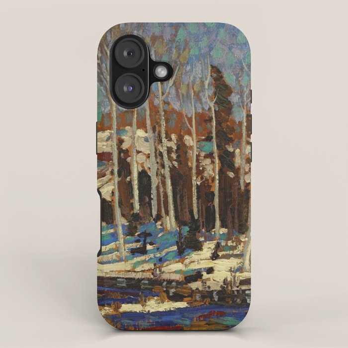 Tom Thomson March 1916 Canadian Landscape Artist iPhone Case Gallery Image 1
