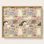 Rats & Peonies Serving Tray Gallery Image 1