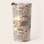 Rats & Peonies Travel Mug Gallery Image 3