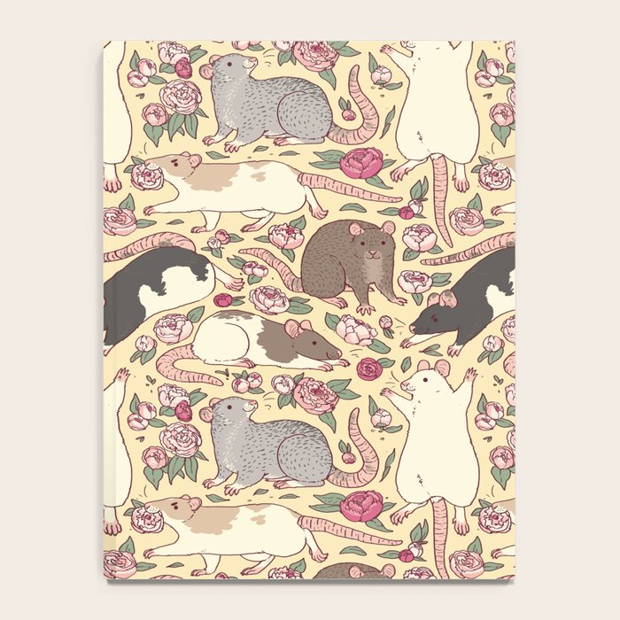 Rats & Peonies Notebook Gallery Image 4