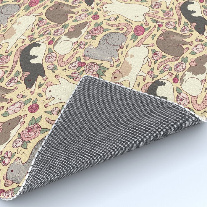 Rats & Peonies Rug Gallery Image 4