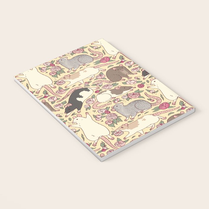 Rats & Peonies Notebook Gallery Image 3