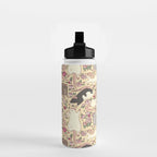 Rats & Peonies Water Bottle Gallery Image 2