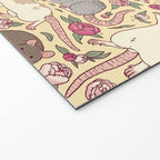 Rats & Peonies Welcome Mat Gallery Image 2