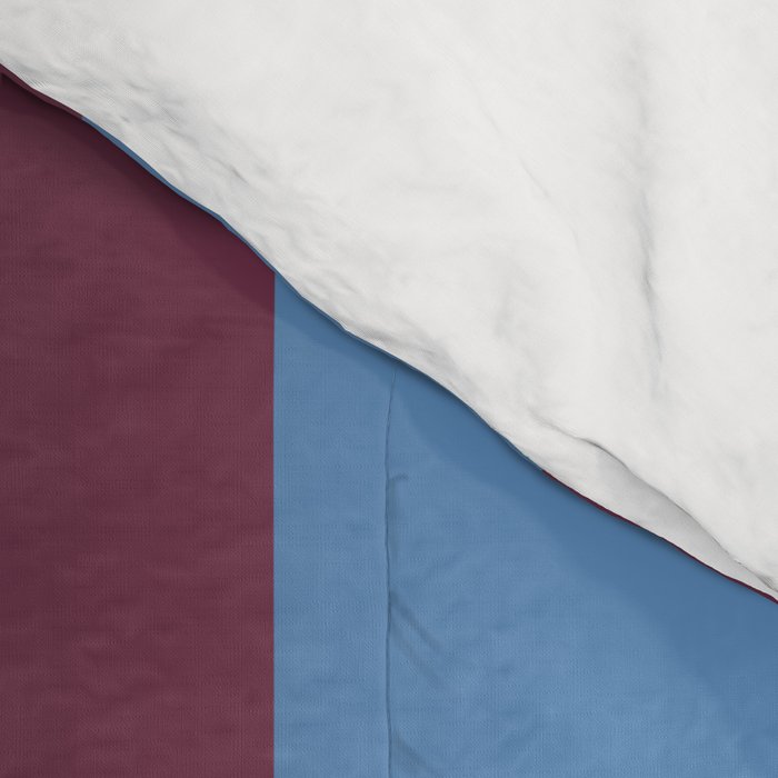 Duo II - Berry and Blue Stripes Comforter Gallery Image 4