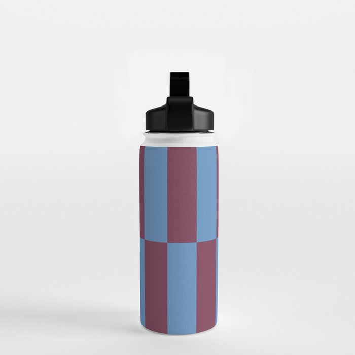 Duo II - Berry and Blue Stripes Water Bottle Gallery Image 2
