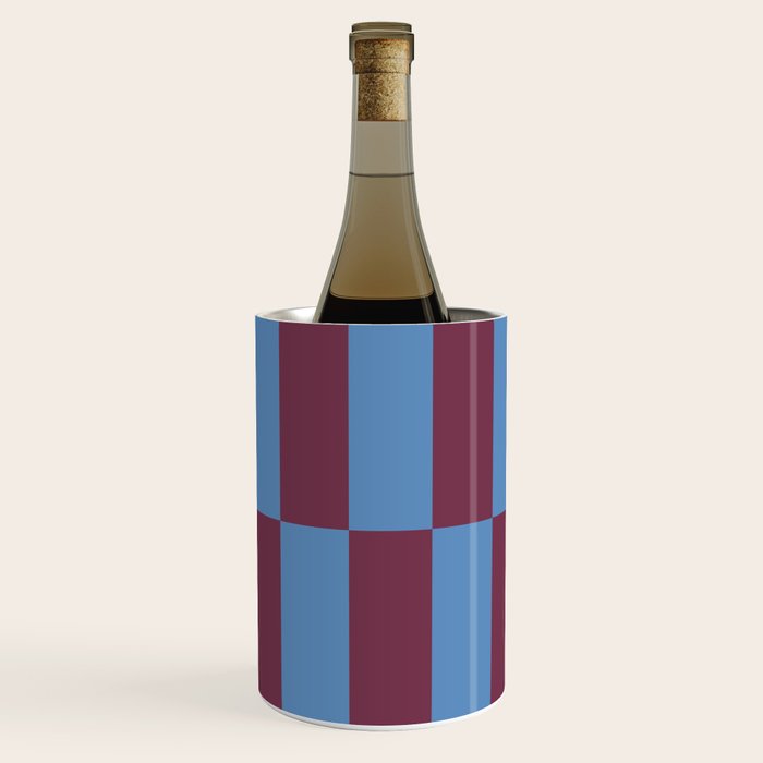 Duo II - Berry and Blue Stripes Wine Chiller Gallery Image 2
