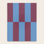 Duo II - Berry and Blue Stripes Notebook Gallery Image 4
