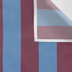 Duo II - Berry and Blue Stripes Wall Tapestry Gallery Image 3