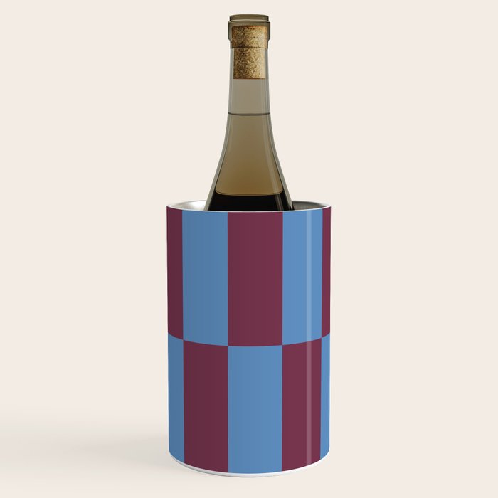 Duo II - Berry and Blue Stripes Wine Chiller Gallery Image 3