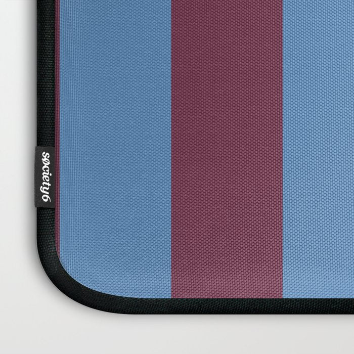 Duo II - Berry and Blue Stripes Laptop Sleeve Gallery Image 3