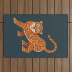 Rawr, Tiger! Outdoor Rug Gallery Image 1