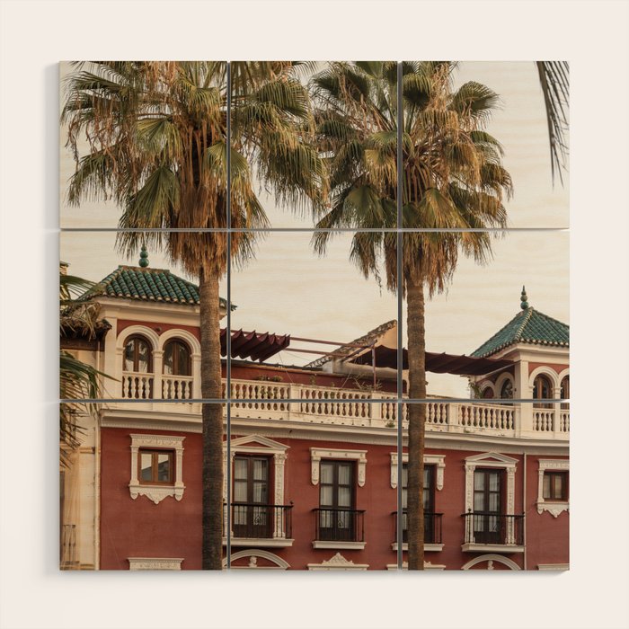 Granada Architectural Charm Spain Travel Photography Wood Wall Art Gallery Image 1