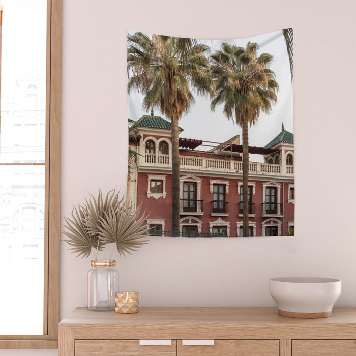 Granada Architectural Charm Spain Travel Photography Wall Tapestry Gallery Image 2
