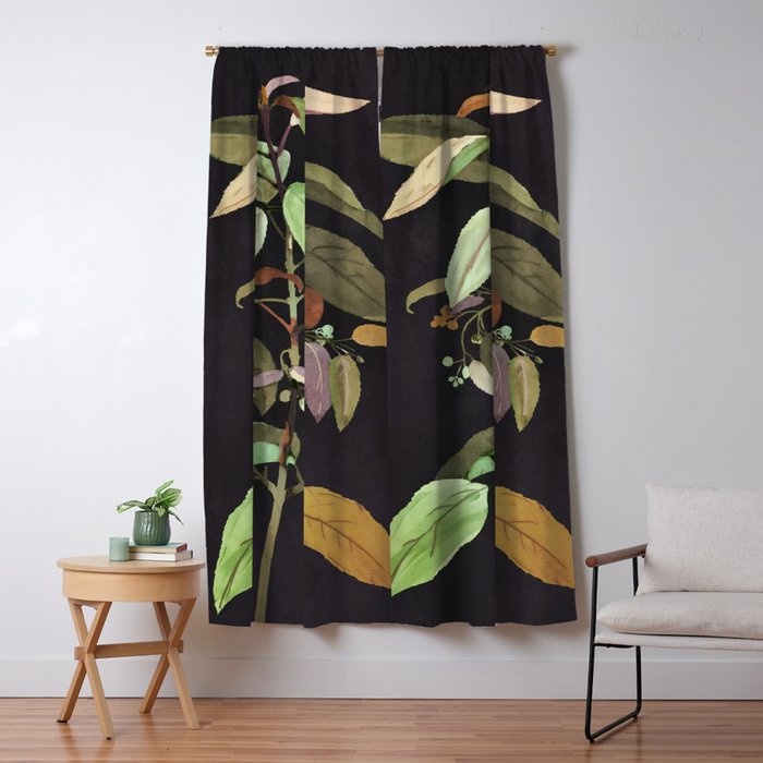 Night Plant Window Curtain Gallery Image 5