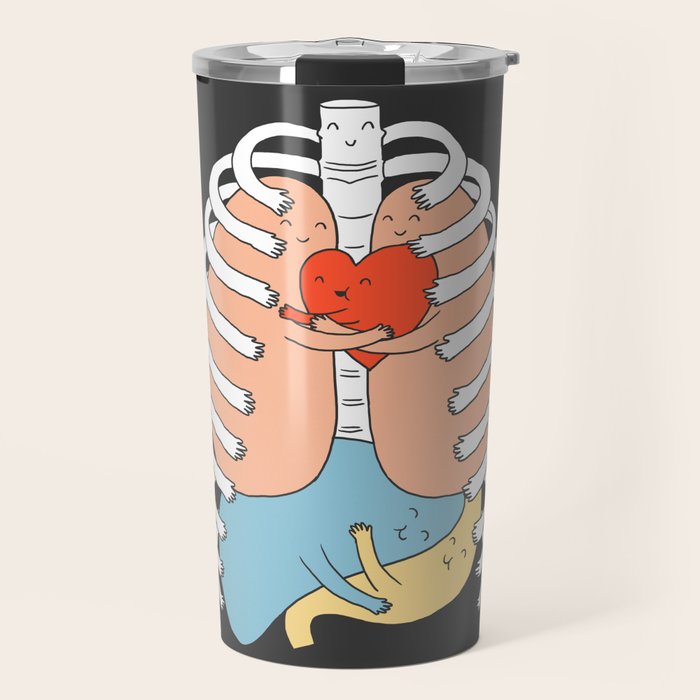 Hugs Keep Us Alive 2 Travel Mug Gallery Image 1
